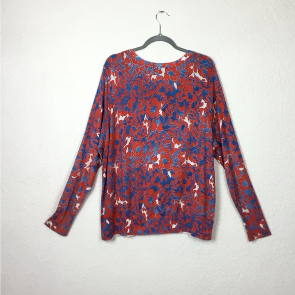 Sejour  Womens Cardigan Size 1X Sweater Geometric Cotton Bland Multicolor Soft - Picture 3 of 9